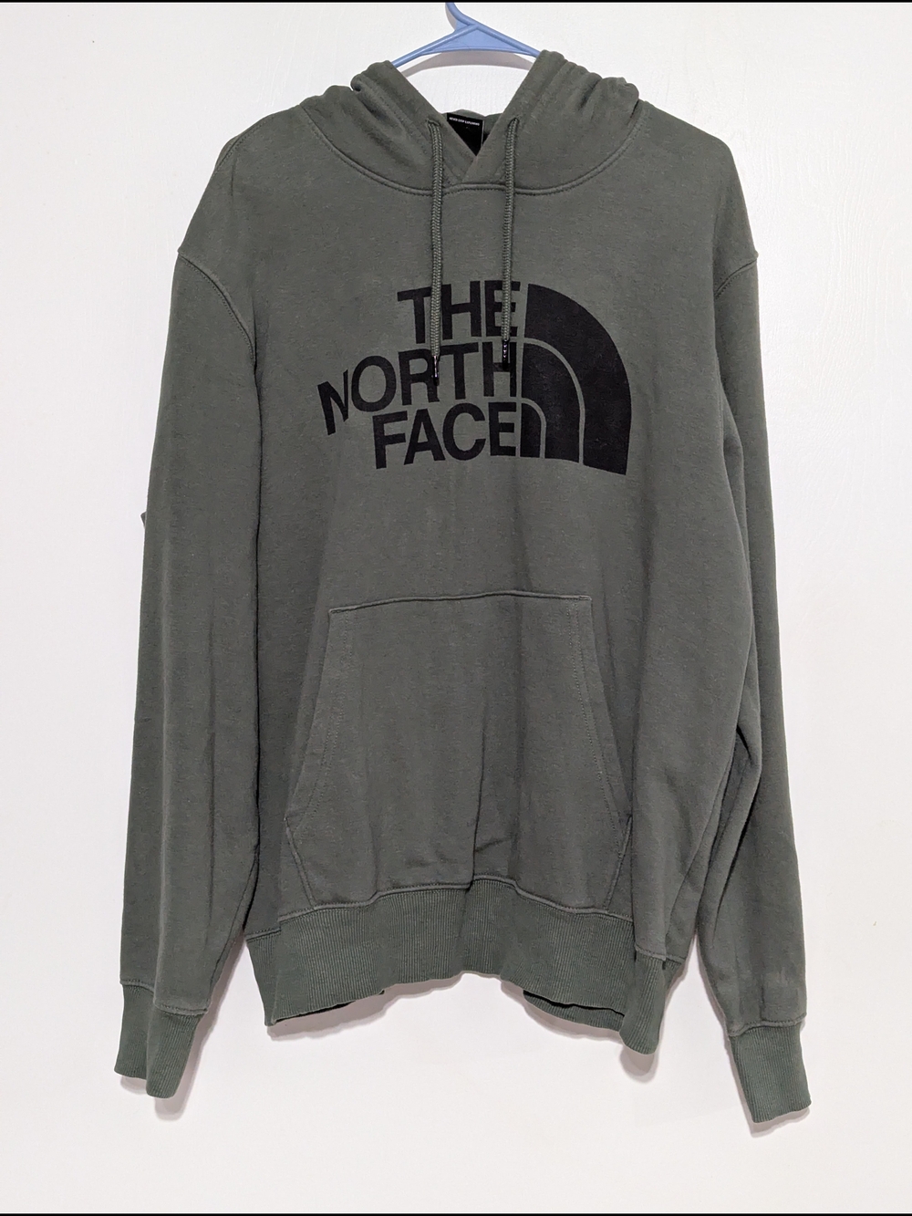 The North Face Men's Olive Green Logo Hoodie